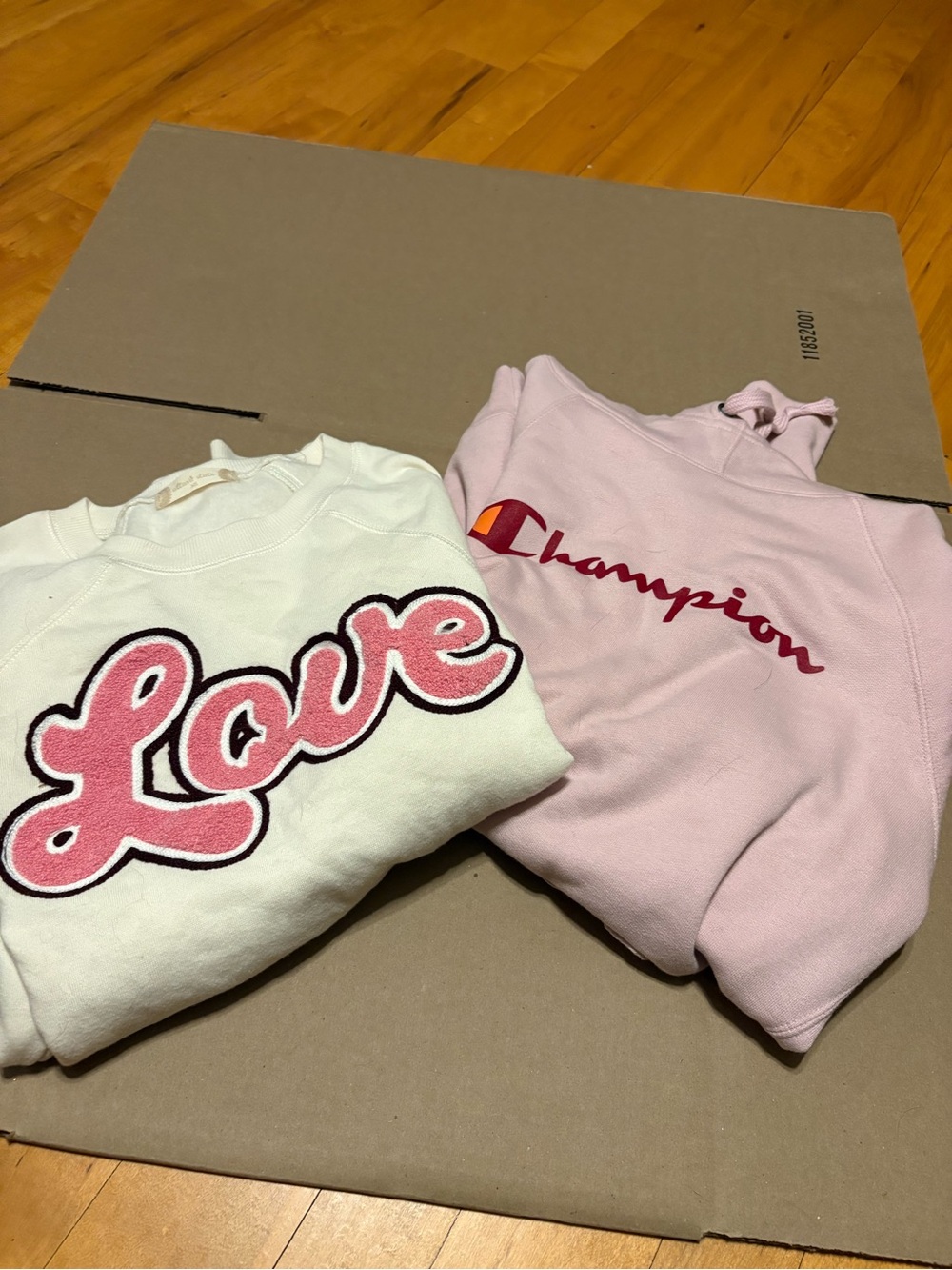 Champion and Alterd State  Women’s Pink Logo Hoodie - Soft Pink